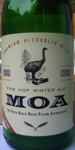 Moa 5 Hop Winter Ale Moa Brewing Company BeerAdvocate