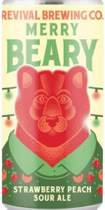 Merry Beary Strawberry Peach Sour Ale