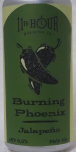 Burning Phoenix Pale Ale - Jalapeno
