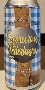Scarecrows in Lederhosen