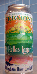 Bellingham Beer Week #8 Helles Lager