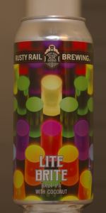 Lite Brite Brut IPA with Coconut