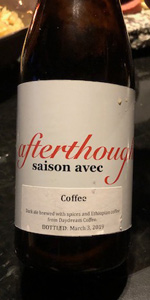 Saison Avec: Coffee