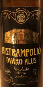 Bistrampolio Dvaro Alus Å okolado Juodasis