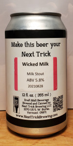 Wicked Milk Stout