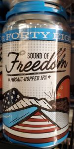 State 48 Brewery Sound of Freedom Mosaic-Hopped IPA, 6 cans / 12 fl oz -  Fry's Food Stores