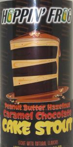 Peanut Butter Hazelnut Caramel Chocolate Cake Stout