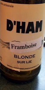 D'Ham Blonde Aux Framboises