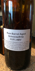 Rum Barrel Aged Schnickelfritz