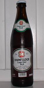 Hainfelder Lagerbier Hell