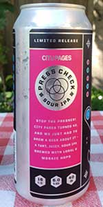 Press Check Sour IPA