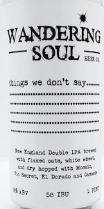 Things We Don't Say