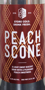 Peach Scone