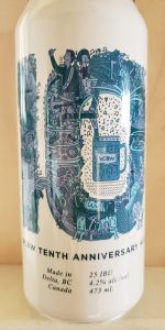 Vancouver Craft Beer Week Tenth Anniversary Ale