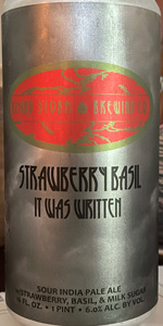 It Was Written - Strawberry Basil