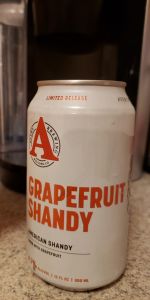 Avery Grapefruit Shandy