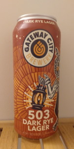 503 - Dark Rye Lager