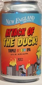 Attack of Duckzilla  (Triple Fuzzy IPA)