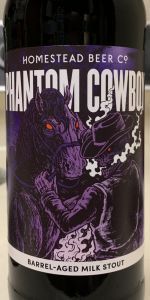 Phantom Cowboy Barrel Aged Milk Stout