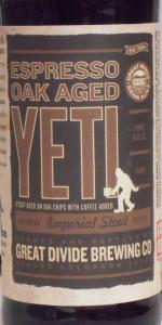 Espresso Oak Aged Yeti Imperial Stout