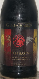 Game Of Thrones My Watch Has Ended Brewery Ommegang Beeradvocate