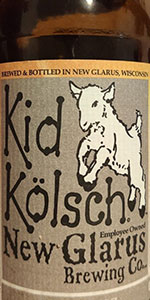 Kid Kolsch New Glarus Brewing Company Beeradvocate