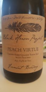 Black Heron Project: Virtue with Peaches
