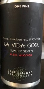 La Vida Gose #7 (Plums Blueberries & Cherries)