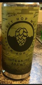 Dirty Hop Water: Integrity Brews