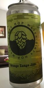 Dirty Hop Water: Orange Tango Jam