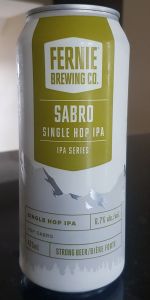 Sabro Single Hop IPA