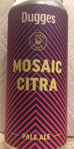 Mosaic Citra Pale Ale