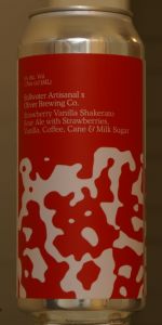 Strawberry Vanilla Shakerato