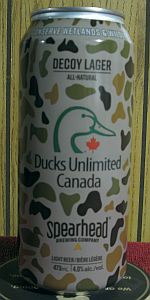 Decoy Lager