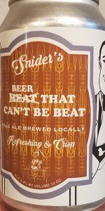 Snider's Beer That Can't Be Beat