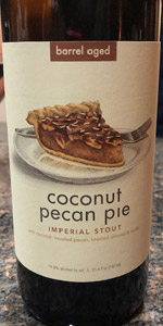 Coconut Pecan Pie - Rum Barrel-Aged