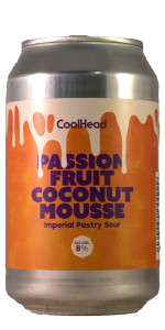Passion Fruit Coconut Mousse
