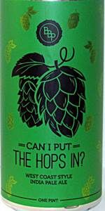 Can I Put the Hops In?