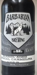 Barrel-Aged Oatmeal Carmelita Stout