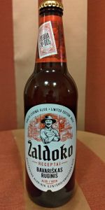 Å½aldoko Receptai BavariÅ¡kas Ruginis