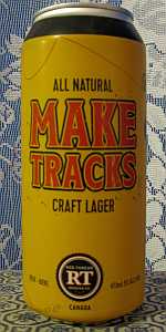 Make Tracks Craft Lager