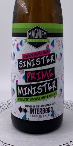 Sinister Prime Minister - Bourbon Barrel Aged