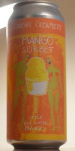 Decadent Creamery - Mango Sorbet