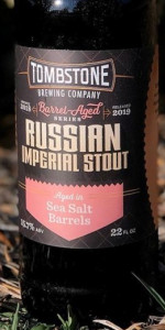 Russian Imperial Stout Aged In Sea Salt Barrels