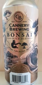 Bonsai Rice Ale