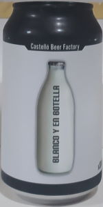 Blanco Y En Botella