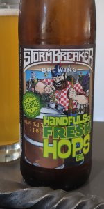 Handfuls of Fresh Hops