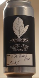 F'n Bob's Beer