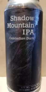 Shadow Mountain IPA Cascadian Dark