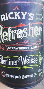 Rickyâs Refresher Strawberry-Lime Berliner Weisse